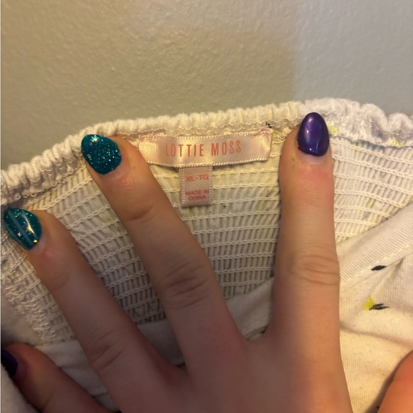 Lottie Moss Lemon Pattern Top - Picture 2 of 4